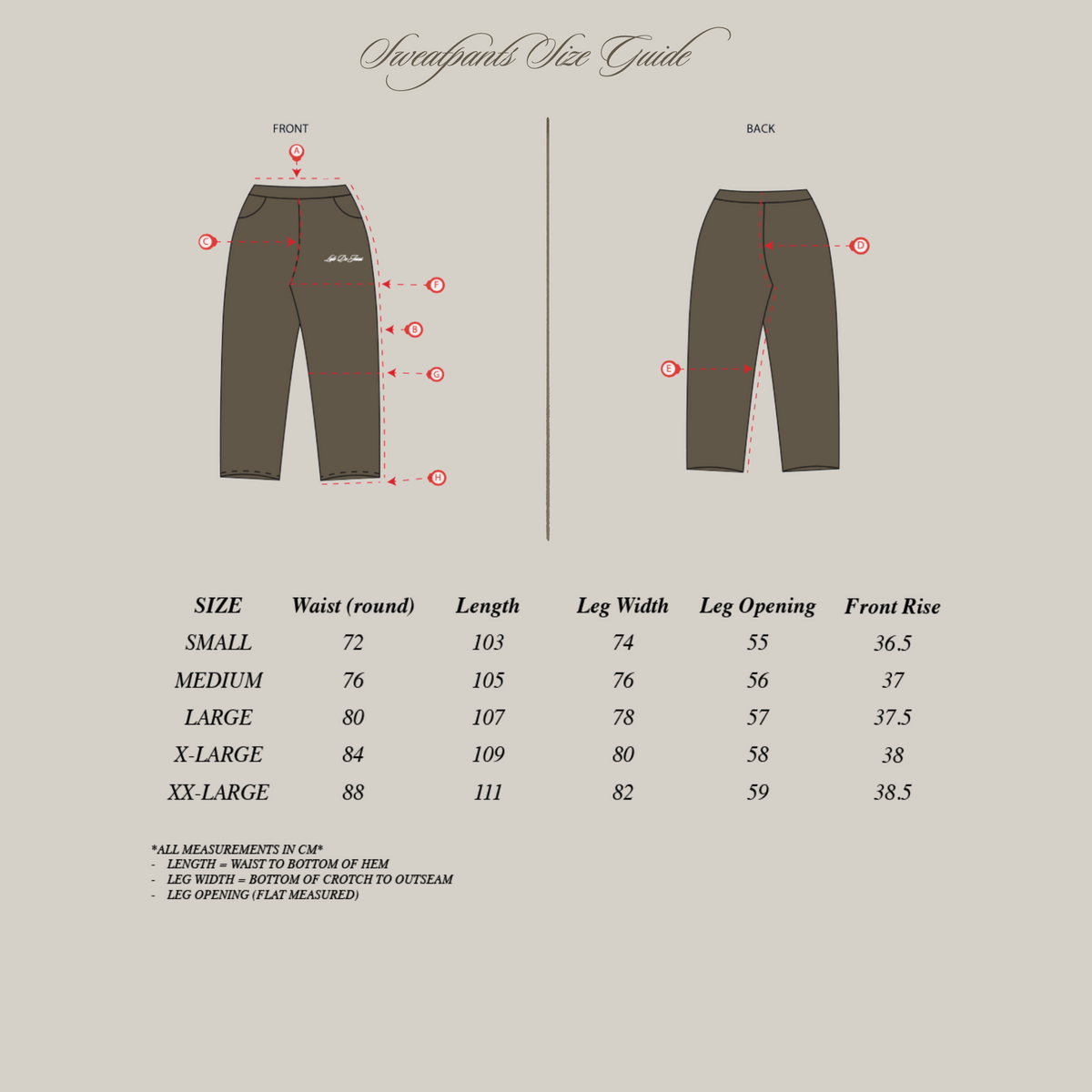 Size Guide